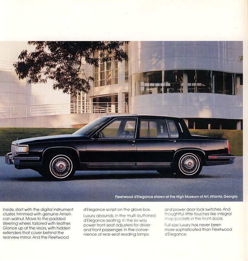 1987 Cadillac Brochure Page 2
